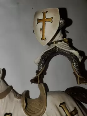658183700349 SCHLEICH Cross Crusader Knight Horse #3