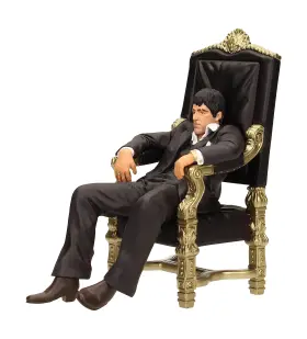 SDTUNI27515 SDTOYS Movie Icons Scarface Tony Montana Throne