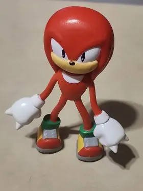 686141550248 SEGA Sonic Hedgehog Bend Ems Knuckles Figure Toy