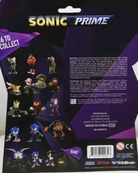 SON2040A SEGA Netflix Sonic Prime Collectible Figures Pack #2