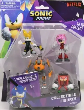 SON2040A SEGA Netflix Sonic Prime Collectible Figures Pack