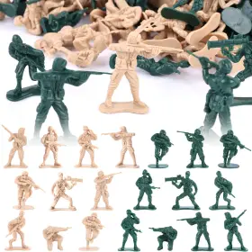 HSHD0619 SHINDEL Army Men Toy Soldiers Figures Playset