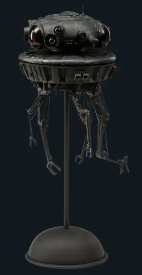 747720234291 SIDESHOW Imperial Probe Droid Star Wars Esb #2