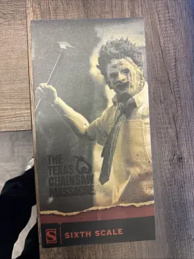 100470 SIDESHOW COLLECTIBLES Leatherface Killing Mask Action #2