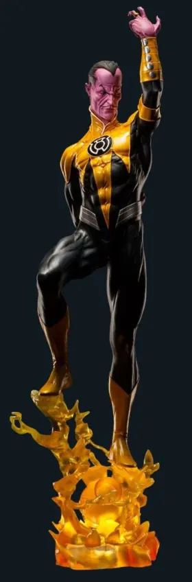 300217 SIDESHOW COLLECTIBLES Format Sinestro Figure #2