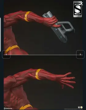 300683 SIDESHOW COLLECTIBLES Flash Format Polyresin Gun #2