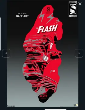 300683 SIDESHOW COLLECTIBLES Flash Format Polyresin Gun #3