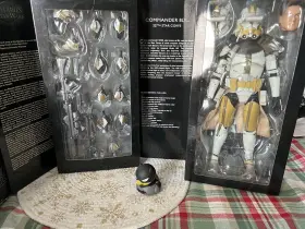 747720213814 SIDESHOW COLLECTIBLES Clone Commander Bly Action #2