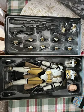 747720213814 SIDESHOW COLLECTIBLES Clone Commander Bly Action #3
