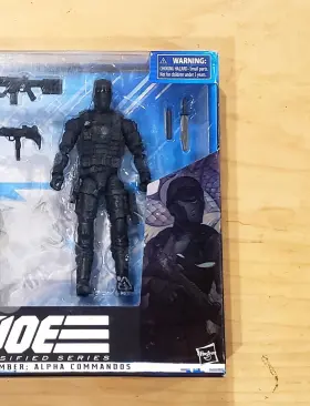 801390122811 SNAKE EYES Joe Classified Alpha Commandos Timber