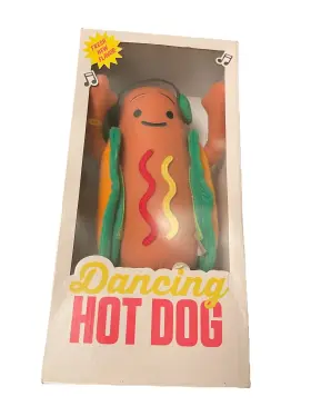 817262020468 SNAP INC Dancing Hotdog Plushy Snapchat Meme