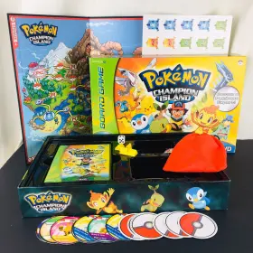 881381000519 SNAP TV Pokemon Champion Island Dvd Board Game