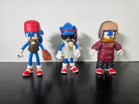 41450 SONIC Hedgehog Movie Figures Baseball Snow Jakks