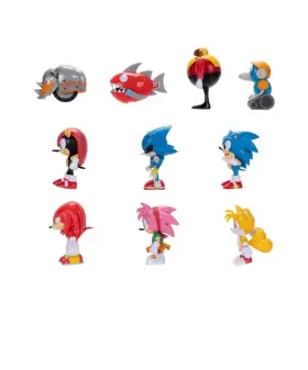 87846962 SONIC Hedgehog Friends Foes Action Figure Set Pack #2