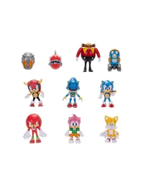 87846962 SONIC Hedgehog Friends Foes Action Figure Set Pack #3