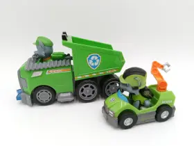 20082962 SPIN MASTER Paw Patrol Rocky Repair Kart Figure Set #2
