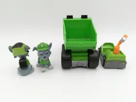 20082962 SPIN MASTER Paw Patrol Rocky Repair Kart Figure Set #3