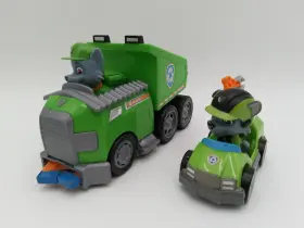 20082962 SPIN MASTER Paw Patrol Rocky Repair Kart Figure Set