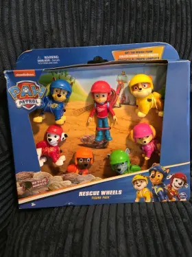 20147953 SPIN MASTER Paw Patrol Rescue Wheels Figure Pack Box