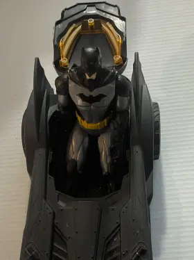 6055297 SPIN MASTER Batman Batmobile Toy Car Figures Comics #2