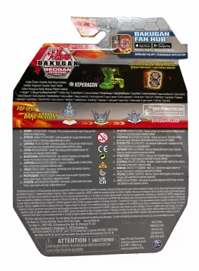 778988369081 SPIN MASTER Nisb Bakugan Geogan Rising Viperagon #3