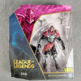 778988384817 SPIN MASTER League Legends Zed Action Figure