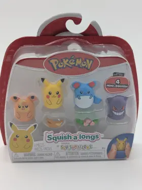 191726823247 SQUISHMALLOWS Pokemon Squishalongs Pikachu Mini