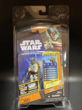 21115079A STAR WARS Boba Fett Action Figure Jedi Saga Legends
