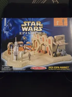 68155 STAR WARS Micro Action Fleet Mos Espa Figure Playset