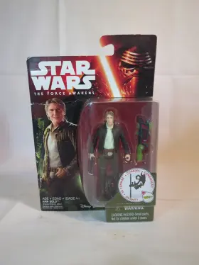 B5666 STAR WARS Force Awakens Han Solo Action Figure Disney