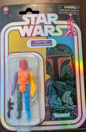 F2713 STAR WARS Boba Fett Prototype Action Figure Head