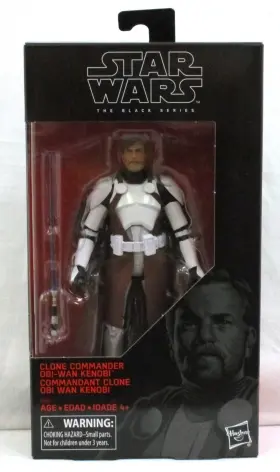 A5627482 STAR WARS HASBRO Clone Commander Obi Wan Kenobi