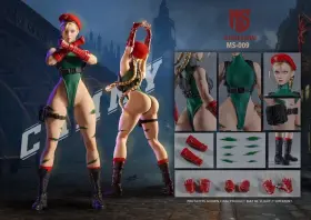 MS-009 STARMAN Cammy Female Agent Bee Play Toys Head Hair