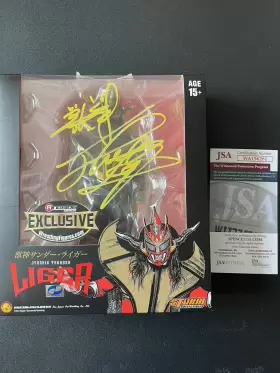897072871364 STORM COLLECTIBLES Jyushin Thunder Liger Signed