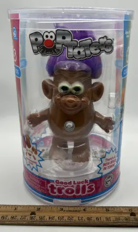 5412-GRN SUPER IMPULSE Trolls Poptater Figure Luck Collectors