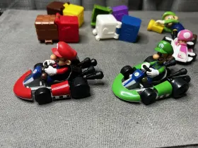 397628 SUPER MARIO Nintendo Kart Luigi Racer Blocks Figure #3