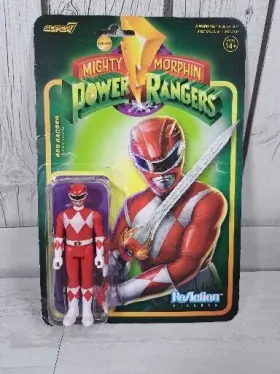 840049811546 SUPER7 Power Ranger Reaction Figure Mighty