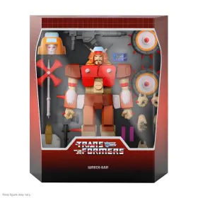 840049820418 SUPER7 Transformers Ultimates Wreck Gar Figure