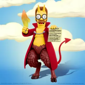 840049848627 SUPER7 Simpsons Ultimates Wave Devil Ned Figure
