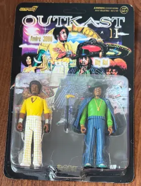840049882218 SUPER7 Outkast Aquemini Wave Reaction Figures