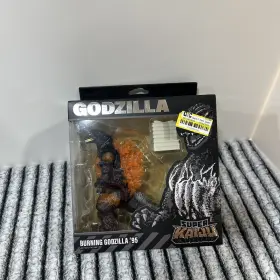 840049889774 SUPER7 Burning Godzilla Kaiju Action Figure Toho