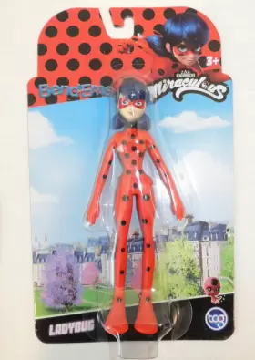 55047 TCG TOYS Miraculous Bend Ems Bendable Action Figure Set #2