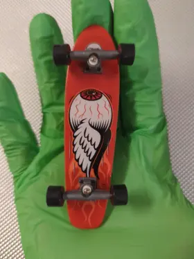 20503AKS TECH DECK Throwback Eyeball Cruiser Skateboard