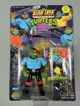 3453 TEENAGE MUTANT NINJA TURTLES Tmnt Star Trek Chief Action