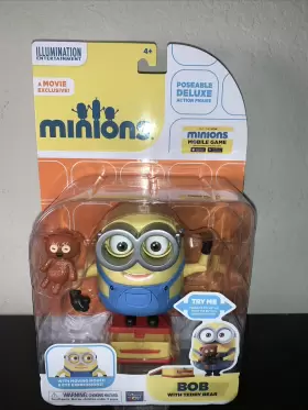 064442201814 THINKWAY TOYS Minions Toy Action Figure Bob Bear