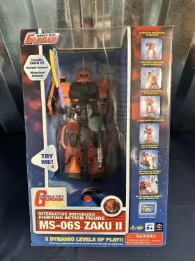 064442701178 THINKWAY TOYS Mobile Suit Gundam Zaku Motorized