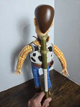 TOY0001 THINKWAY TOYS Toy Story Talking Woody Doll Pixar #3