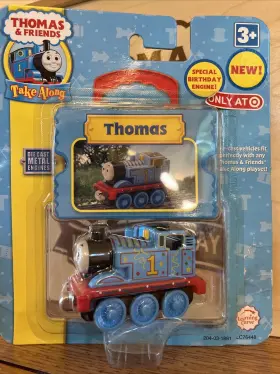 796714764481 THOMAS FRIENDS Birthday Engine Train Along Play #3