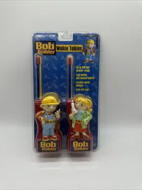 076930594018 TIGER Bob Builder Wendy Walkie Talkies