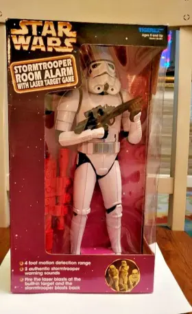 X16328 TIGER Star Wars Stormtrooper Alarm Laser Target Game